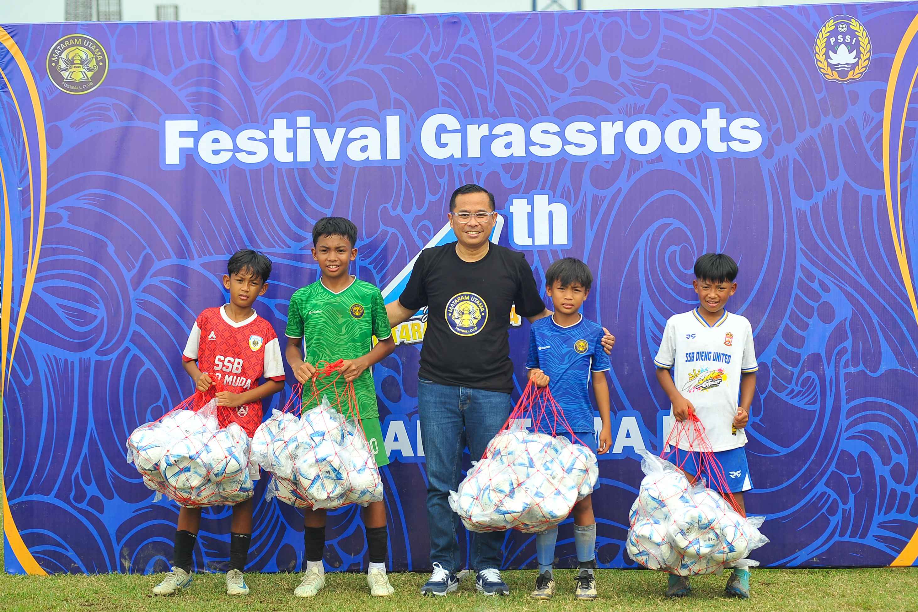 Festival Grassroots HUT ke-4 Mataram Utama FC